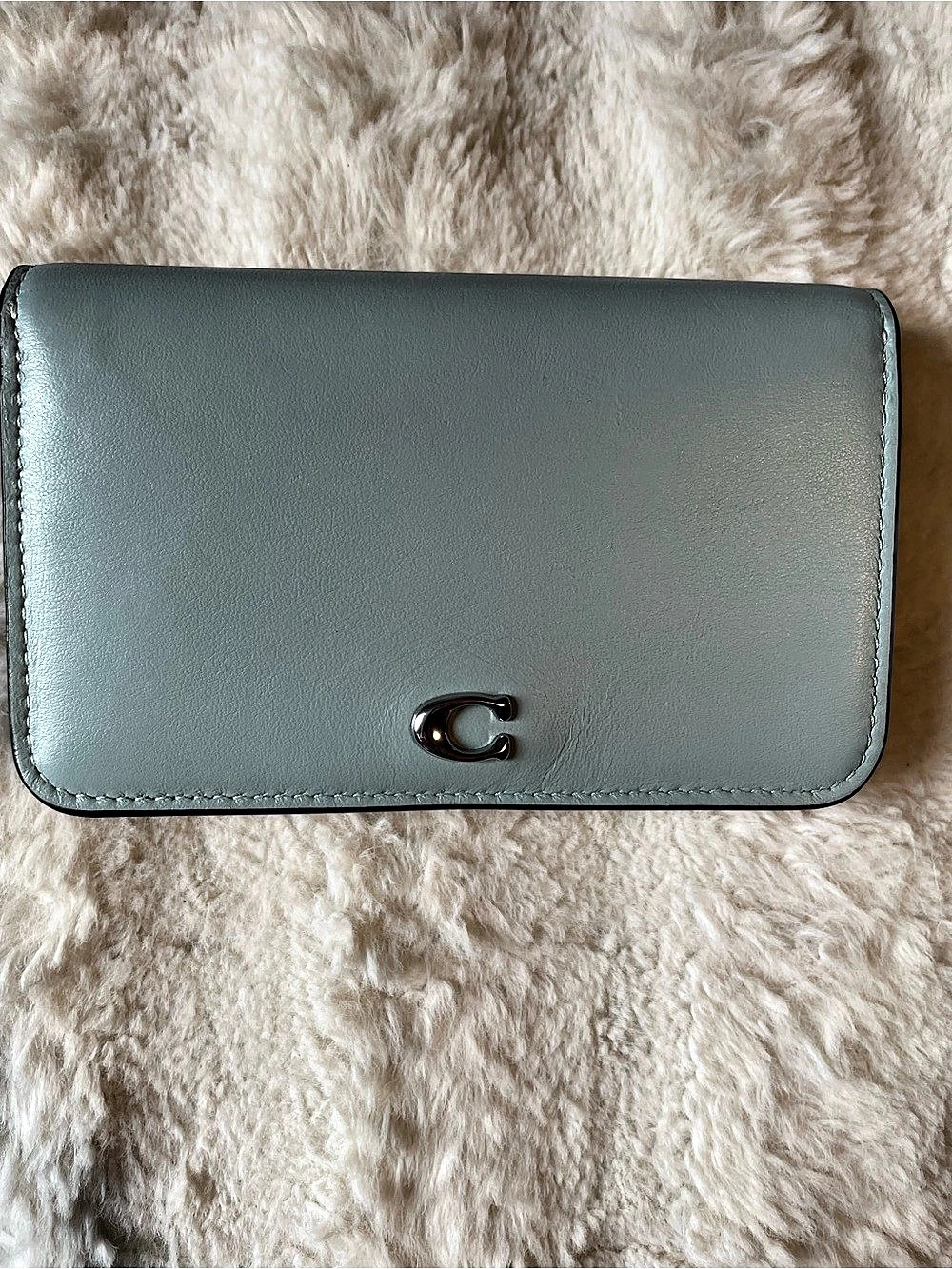 Coach Wyn Small Wallet Sage Green